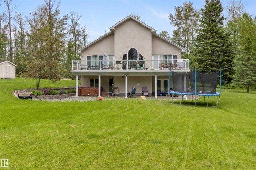 #302 49006 Range Road 73, Rural Brazeau County, AB - Outdoor With Deck Patio Veranda With Backyard