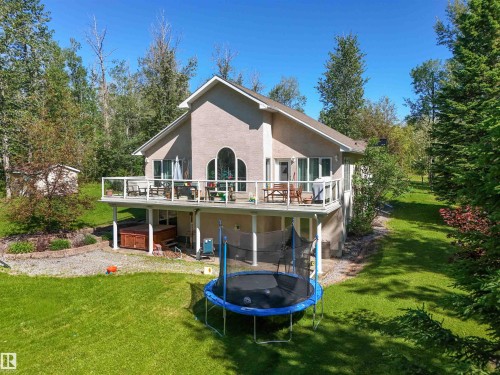 #302 49006 Range Road 73, Rural Brazeau County, AB - Outdoor With Deck Patio Veranda With Backyard