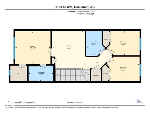 Floor plan - 3708 42 Avenue, Beaumont, AB 