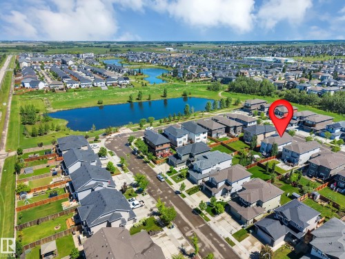 5426 66 Street, Beaumont, AB - Outdoor With Body Of Water With View