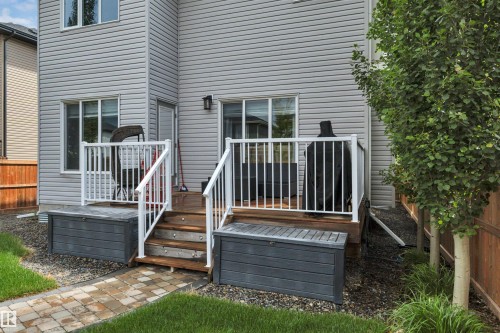 5426 66 Street, Beaumont, AB - Outdoor With Deck Patio Veranda With Exterior