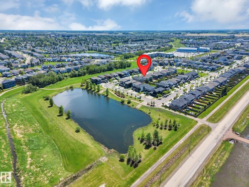 5426 66 Street, Beaumont, AB - Outdoor With Body Of Water With View