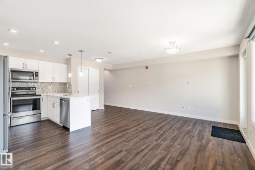 #210 1029 173 St Sw, Edmonton, AB - Indoor Photo Showing Kitchen With Upgraded Kitchen