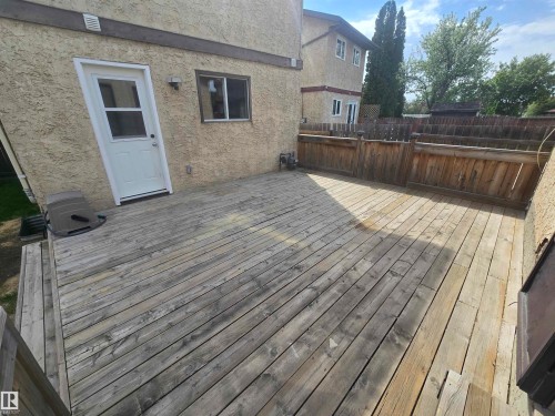 3510 41B Avenue, Edmonton, AB - Outdoor With Deck Patio Veranda With Exterior