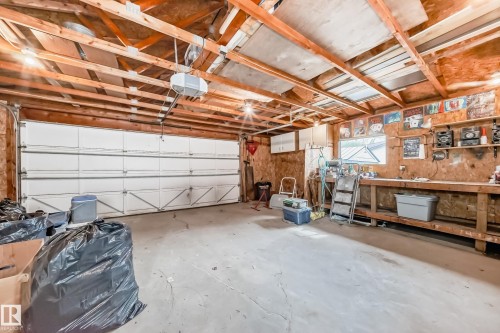 3510 41B Avenue, Edmonton, AB - Indoor Photo Showing Garage