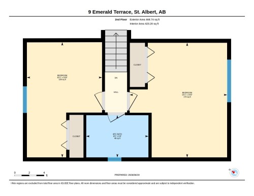 Floor plan - 9 Emerald Terrace, St. Albert, AB 