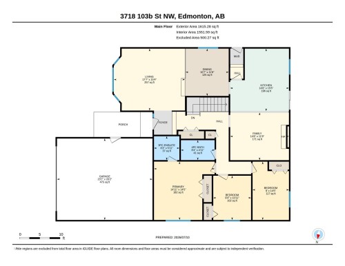 Floor plan - 3718 103B Street Nw, Edmonton, AB - Other