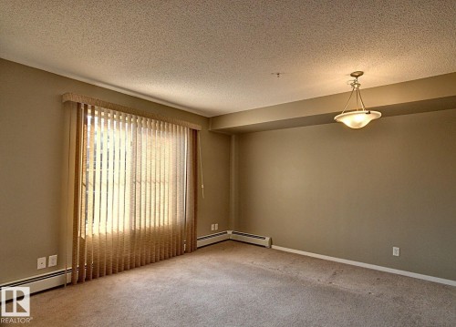 Spacious room featuring neutral carpeting and painted walls - 328 3315 James Mowatt Trail, Edmonton, AB 