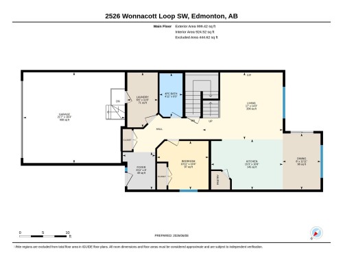 Floor plan - 2526 Wonnacott Loop, Edmonton, AB 