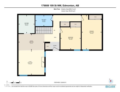 Floor plan - 17009 109 Street, Edmonton, AB 
