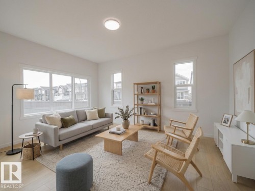 2503 211 Street Nw, Edmonton, AB - Indoor Photo Showing Living Room