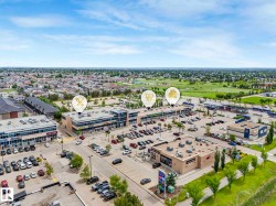 Commercial development surrounded by residential areas - 