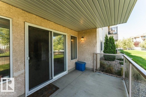 Patio terrace - 101 10421 42 Avenue, Edmonton, AB 