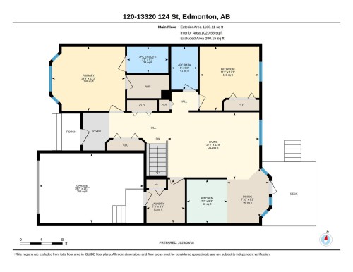 Floor plan - 120 13320 124 Street Nw, Edmonton, AB 