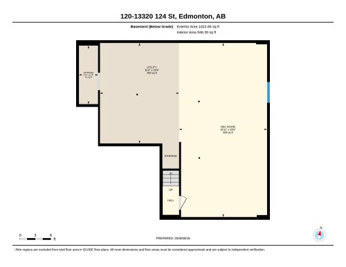 Floor plan - 120 13320 124 Street Nw, Edmonton, AB 