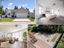 Property Listing. Presenting exterior and interior images of the property, including living spaces, sleeping quarters, and outdoor areas - 5607 188A Street, Edmonton, AB 