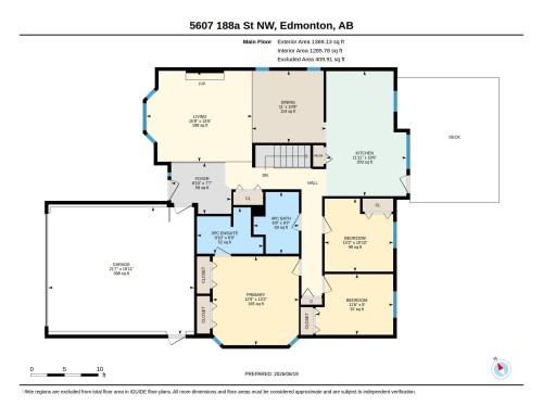 Floor plan - 5607 188A Street, Edmonton, AB 