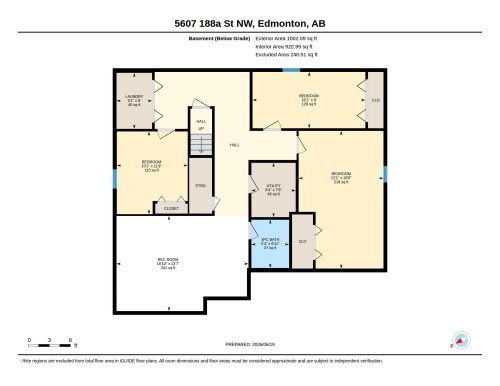 Floor plan - 5607 188A Street, Edmonton, AB 