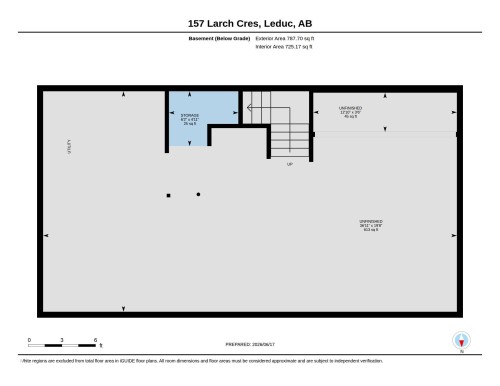 Floor plan - 157 Larch Crescent, Leduc, AB 