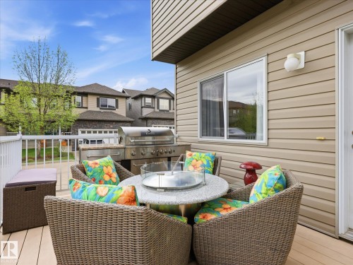112 89 Rue Monette, Beaumont, AB - Outdoor With Deck Patio Veranda With Exterior