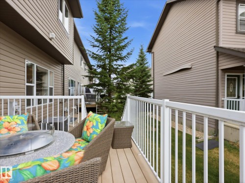 112 89 Rue Monette, Beaumont, AB - Outdoor With Deck Patio Veranda With Exterior