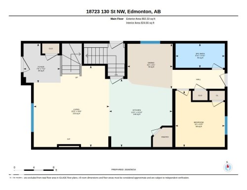 Floor plan - 18723 130 Street, Edmonton, AB 
