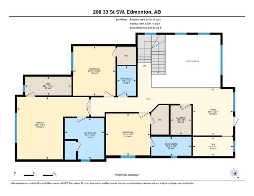 Floor plan - 208 33 Street, Edmonton, AB 