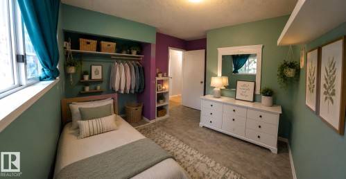 2nd bedroom Virtually Staged - 5826 49 Street, Tofield, AB 