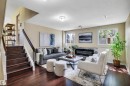 10909 33A Avenue, Edmonton, AB  - Indoor Photo Showing Living Room With Fireplace 