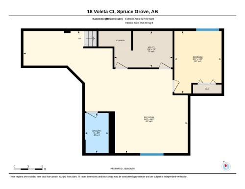 Floor plan - 18 Voleta Crest, Spruce Grove, AB 