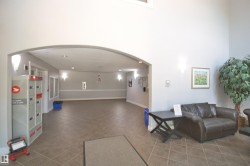Lobby featuring a towering ceiling - 