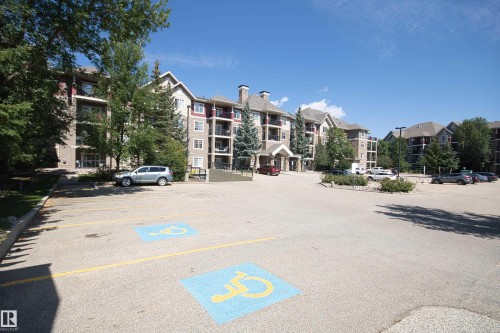 View of uncovered parking lot - 311 2098 Blackmud Creek Drive, Edmonton, AB 