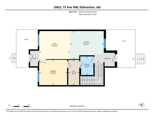 Floor plan - 10811 73 Avenue, Edmonton, AB 