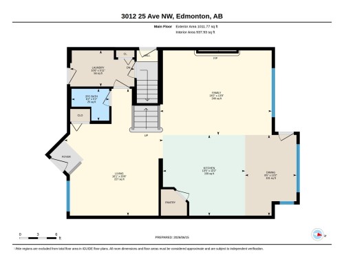 Floor plan - 3012 25 Ave Avenue, Edmonton, AB 