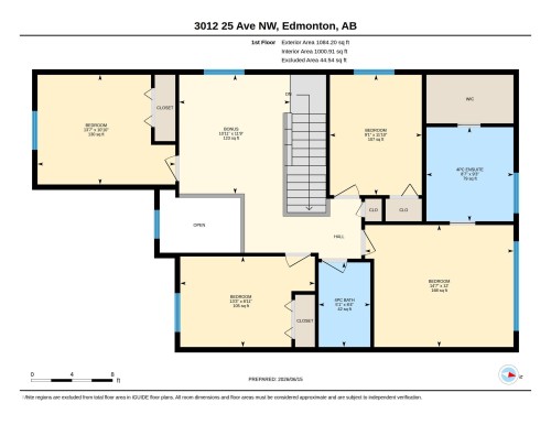 Floor plan - 3012 25 Ave Avenue, Edmonton, AB 