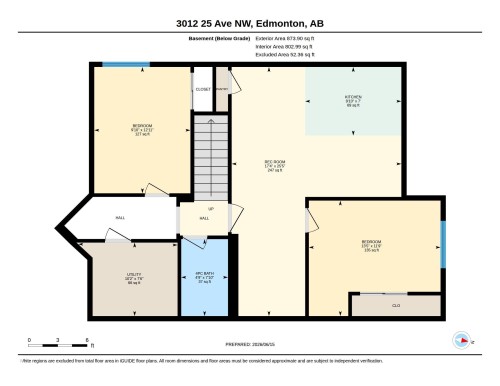 Floor plan - 3012 25 Ave Avenue, Edmonton, AB 