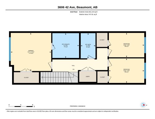 Floor plan - 3606 42 Avenue, Beaumont, AB 