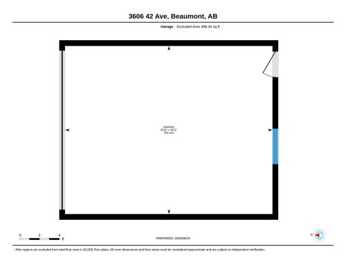 Floor plan - 3606 42 Avenue, Beaumont, AB 