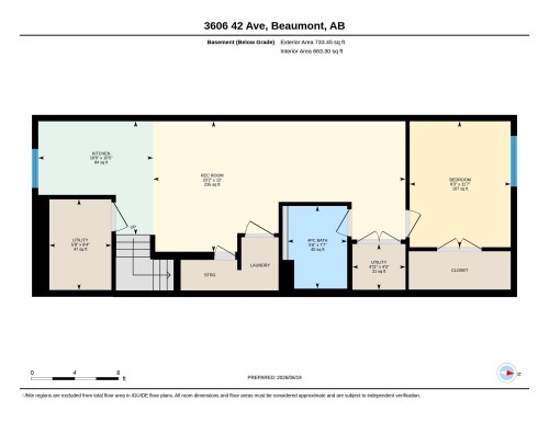 Floor plan - 3606 42 Avenue, Beaumont, AB - Other