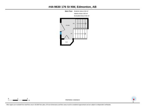 Floor plan - 44 9630 176 Street, Edmonton, AB 