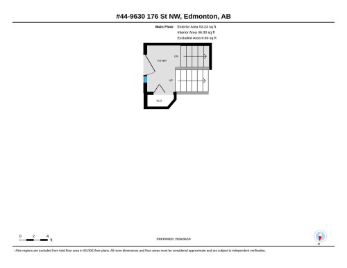Floor plan - 44 9630 176 Street, Edmonton, AB 