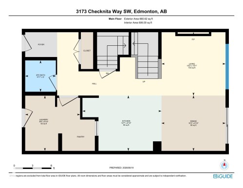 Floor plan - 3173 Checknita Way, Edmonton, AB 