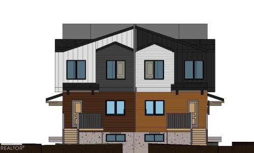 3D Rendering- Rear view - 9322 168 Street, Edmonton, AB 