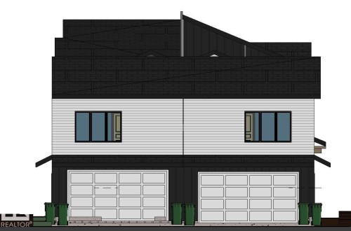 3D rendering- Detached Garage & Garage suite - 9322 168 Street, Edmonton, AB 