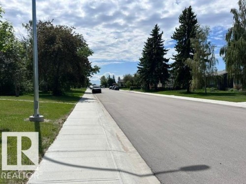 Paved street with concrete sidewalk - 12919 86 Street, Edmonton, AB 