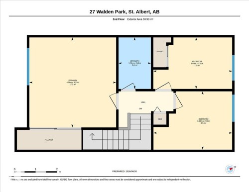 Floor plan - 27 Walden Park, St. Albert, AB 