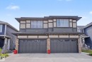 Front of Duplex. Subject property is on the left hand side - 22419 80 Avenue Nw, Edmonton, AB 