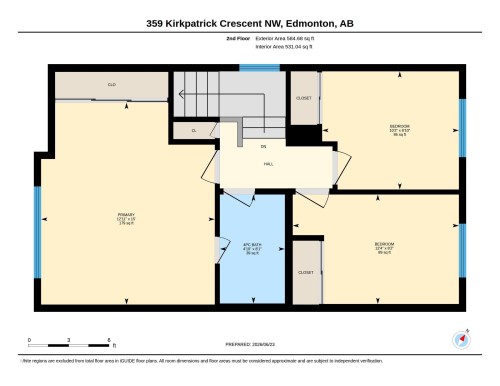 Floor plan - 359 Kirkpatrick Crescent, Edmonton, AB 