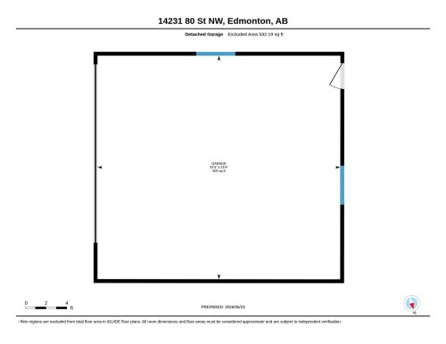 Floor plan - 14231 80 Street, Edmonton, AB 