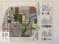 Area Structure Plan. Illustrating land use designations and infrastructure for the property - 